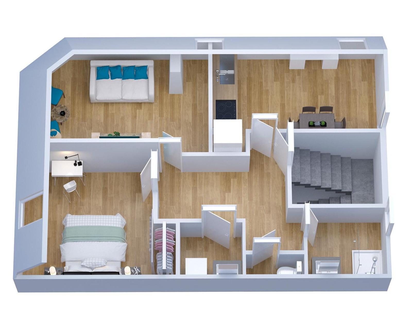 Le Havre - Quartier Des Docks Au Calme - Appartement T3 Entierement Renove Zewnętrze zdjęcie